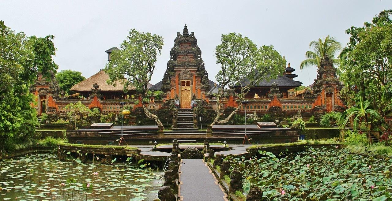Atrakcje Ubud na Bali w Indonezji 