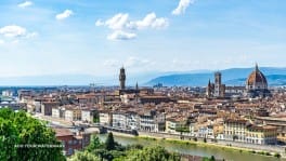 Guida turistica italiana a Firenze Giacomo Piccardi 