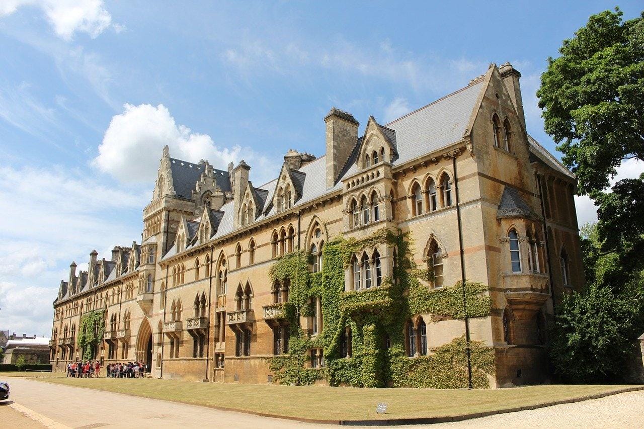 Atrakcje Oksfordu w Anglii 