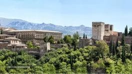 hiszpanai andaluzja  alhambra